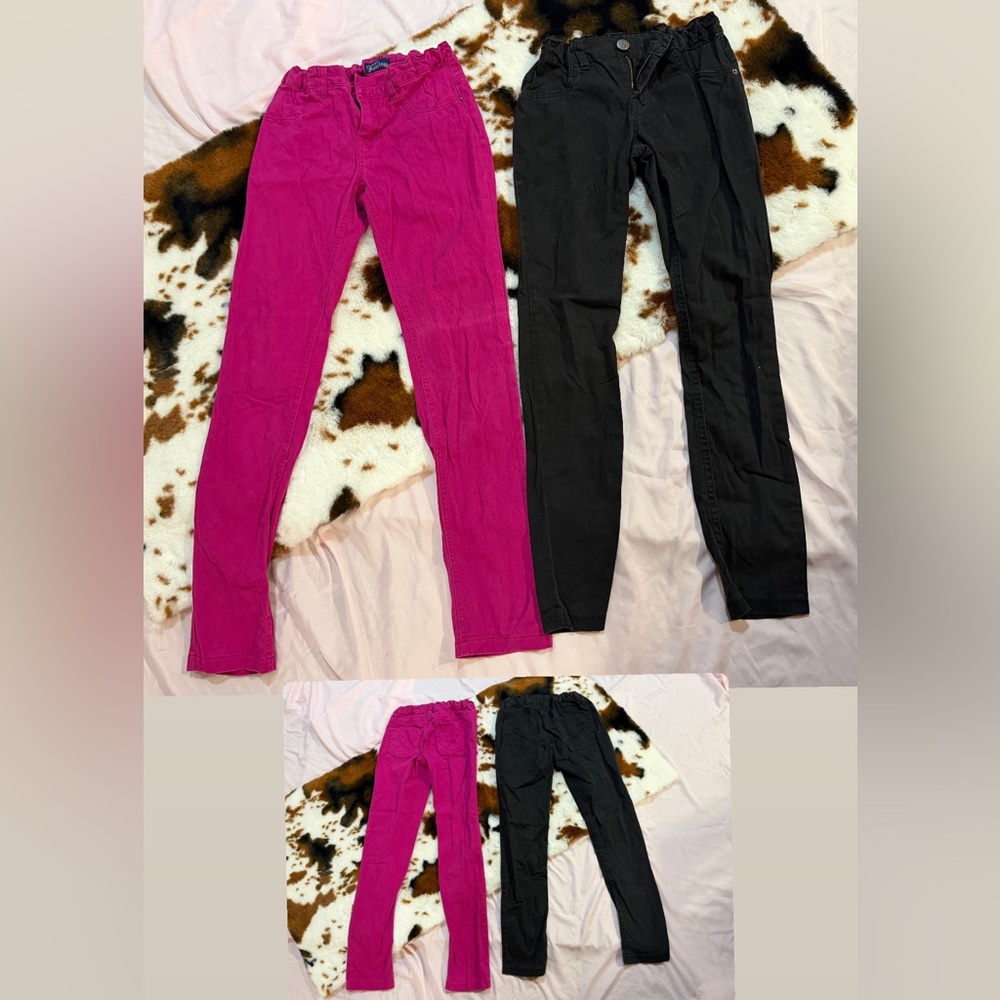 The Children's Place Pink and Black Kids Casual Bottoms